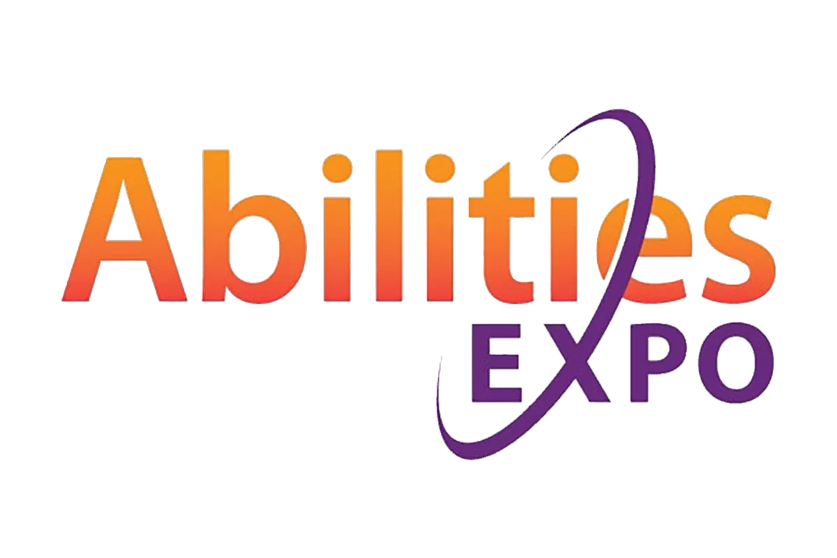 Abilities Expo logo organge and black