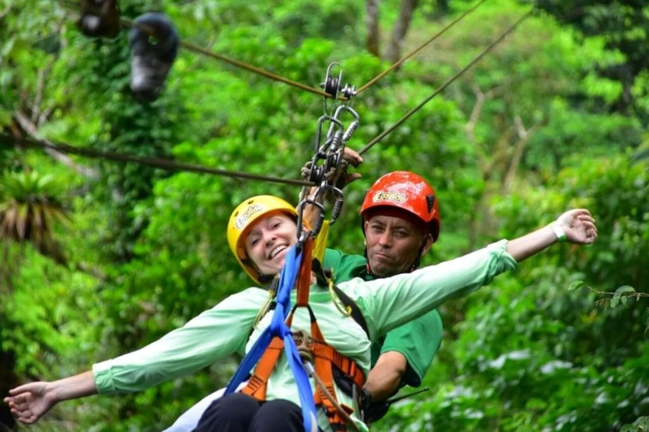 Ali Ingersoll going ziplining as a C6 quadriplegic